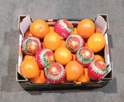 Foto Arance Tarocco Calibro 2 Lavorazione in Doppio Strato Origine Italia Marchio Eccellenza Capitale   3